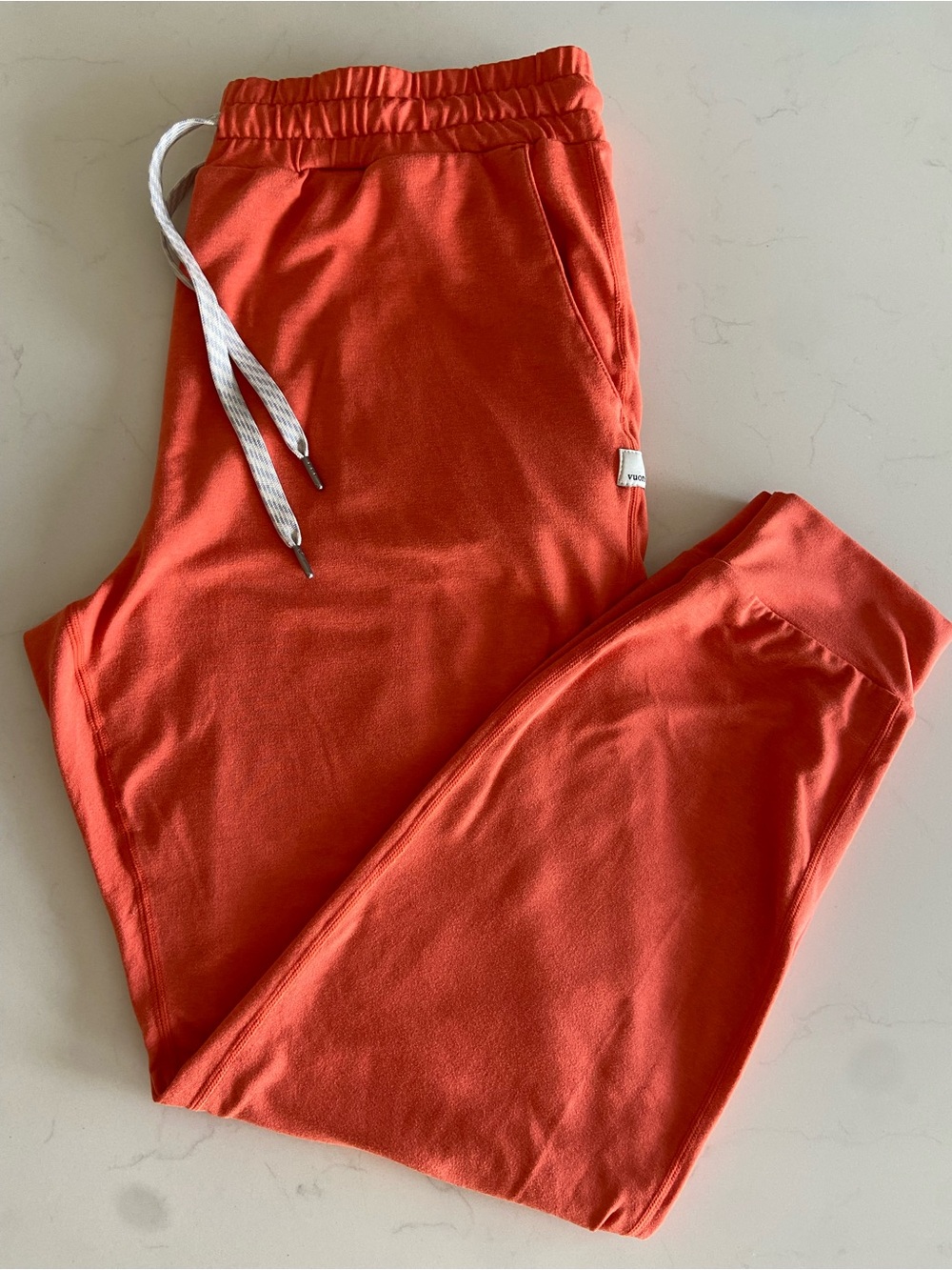 Vuori Performance Jogger, orange, medium